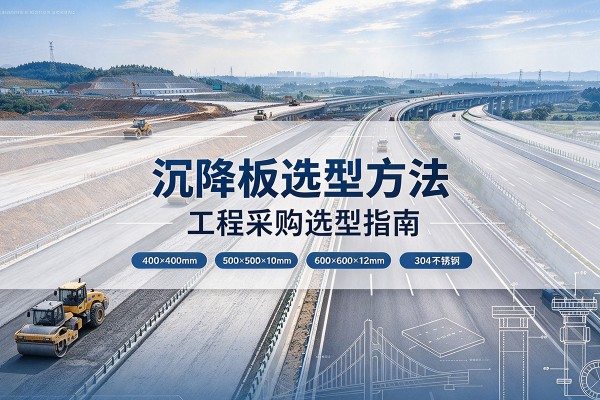 临西沉降板选择方法