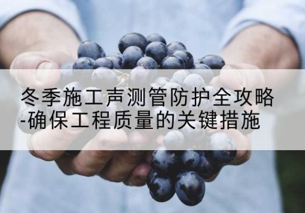 临西冬季施工声测管有哪些防护要点？-冬季施工声测管防护全攻略-确保工程质量的关键措施